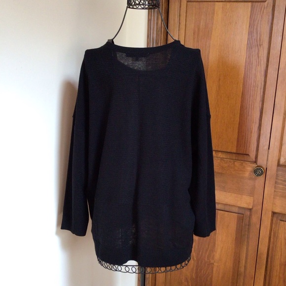 Gerard Darel wool with cashmere Sweater, 3/Large, black - Picture 6 of 6